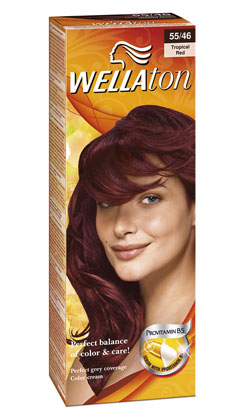 боядисване на коса wellaton (vellaton) карстов сметана и мус