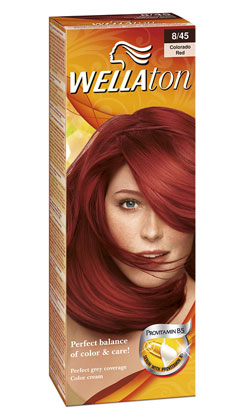 боядисване на коса wellaton (vellaton) карстов сметана и мус