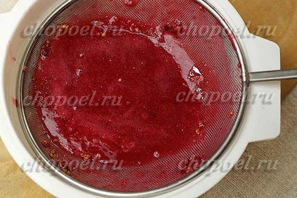 Червено френско грозде със захар през зимата - рецептата със снимка
