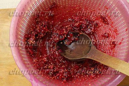 Червено френско грозде със захар през зимата - рецептата със снимка