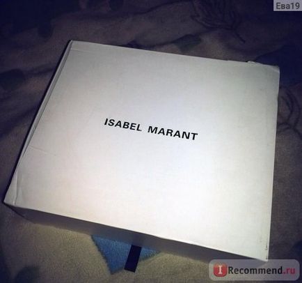Маратонки Isabel Marant - «дългоочакваното ми marantiki) много снимки и съвети за това как да се разграничат фалшив
