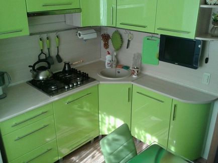 Кухня в зелено интериорен дизайн 25 снимка
