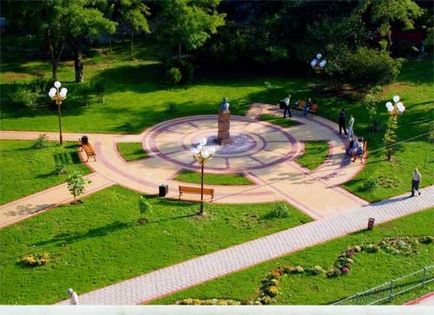 Озеленяване стилове тематични паркове