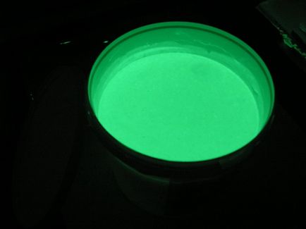 Светещи бои фотолуминисцентни покритие и други как да инструкции, видео и снимки