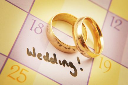 Магически числа избере най-добрия дата за сватбата