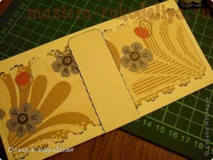 Майсторски клас на Scrapbooking шаблони без пликове