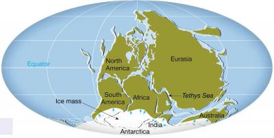 Континентите на земята и светлината на заглавието и описанието