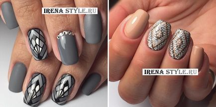 Модни Nails върху 2017 квадратни нокти снимка стилни идеи