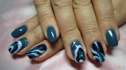 Fashion Nails шарени 2017-2018 - снимка идеи, красив маникюр с модел на къси и дълги