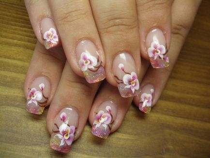 Fashion Nails шарени 2017-2018 - снимка идеи, красив маникюр с модел на къси и дълги