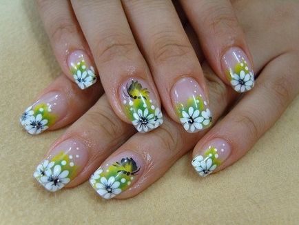 Fashion Nails шарени 2017-2018 - снимка идеи, красив маникюр с модел на къси и дълги