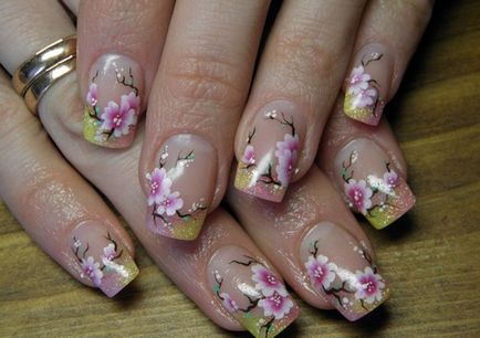 Fashion Nails шарени 2017-2018 - снимка идеи, красив маникюр с модел на къси и дълги