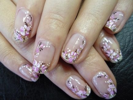 Fashion Nails шарени 2017-2018 - снимка идеи, красив маникюр с модел на къси и дълги