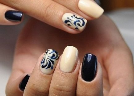 Fashion Nails шарени 2017-2018 - снимка идеи, красив маникюр с модел на къси и дълги