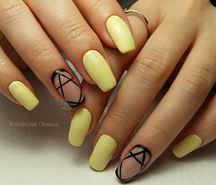 Fashion Nails шарени 2017-2018 - снимка идеи, красив маникюр с модел на къси и дълги