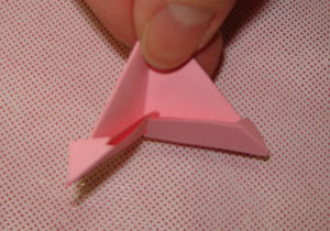 Модулна оригами хартия как да се направи триъгълна модул