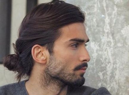 Мъжки стил къса коса и средна дължина на косата