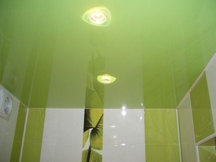 Окачен таван в банята (снимка), Dream House