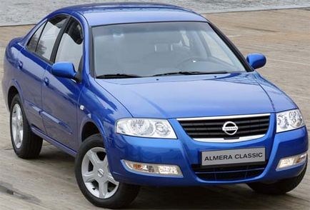 Nissan Almera класически - класически от Корея