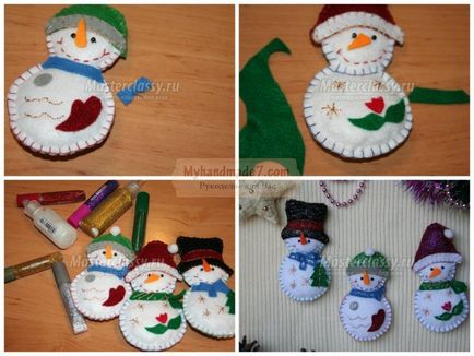 Коледни снежни човеци с ръцете си най-добрите идеи и майсторски класове при снимки
