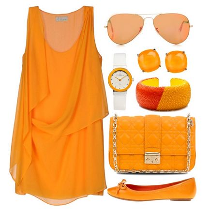 Orange - като какво да облека