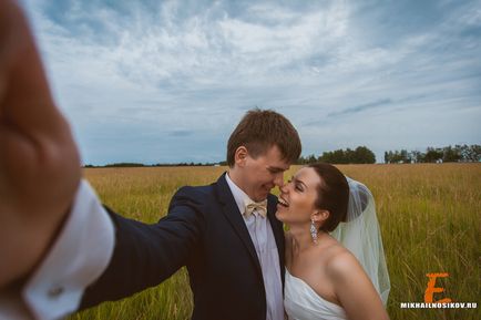 Характеристики на снимките на сватбата снимка