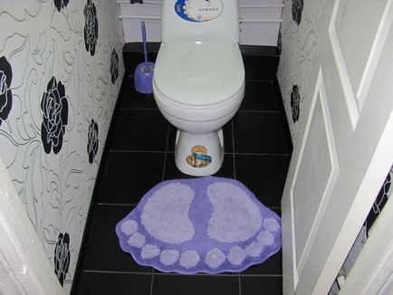 Декорация малка тоалетна снимка