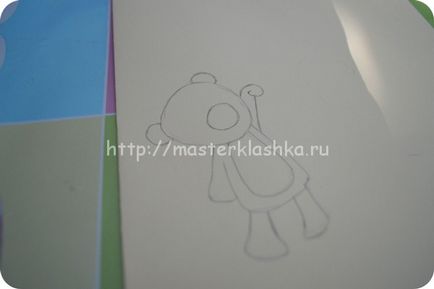 Майка Рожден карта с ръцете си, masterklashka