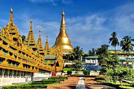 Шведагон Пагода в Мианмар история, описание, снимка
