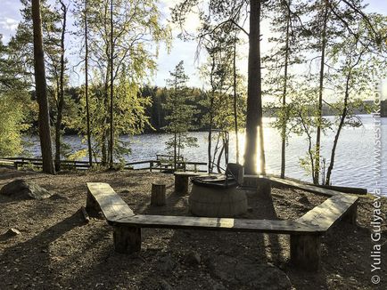 Парк Repovesi във Финландия често задавани въпроси и личен опит