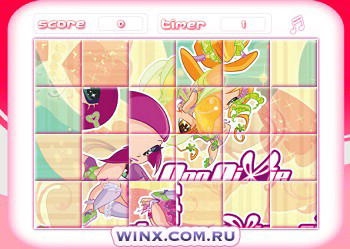 Пъзели Winx игри за момичета