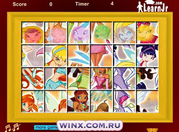 Пъзели Winx игри за момичета