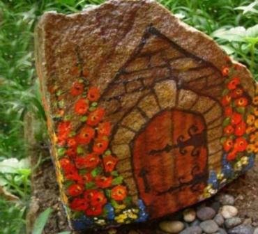 Изделия от камък с ръцете си снимка за вили и градини