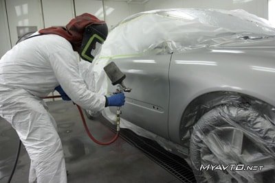 Боядисване метална кола с ръцете си видео