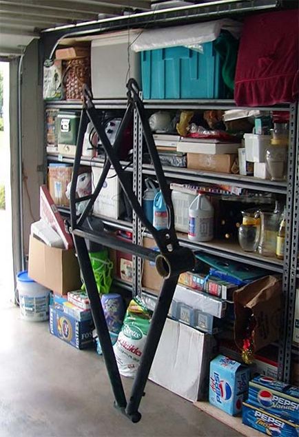 велосипед с ръцете си живопис у дома