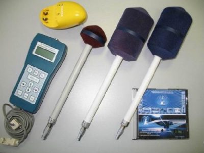 Устройство за измерване на електромагнитно лъчение и области