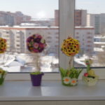 Примери за красив дизайн перваза на прозореца в апартамента
