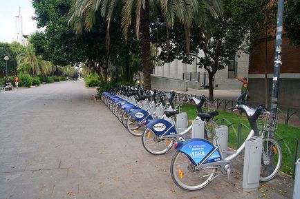 велосипеди под наем във Валенсия