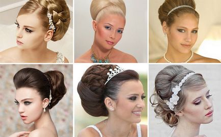 Simple сватба прическа - възможности за коса с различна дължина, видео цех, фото
