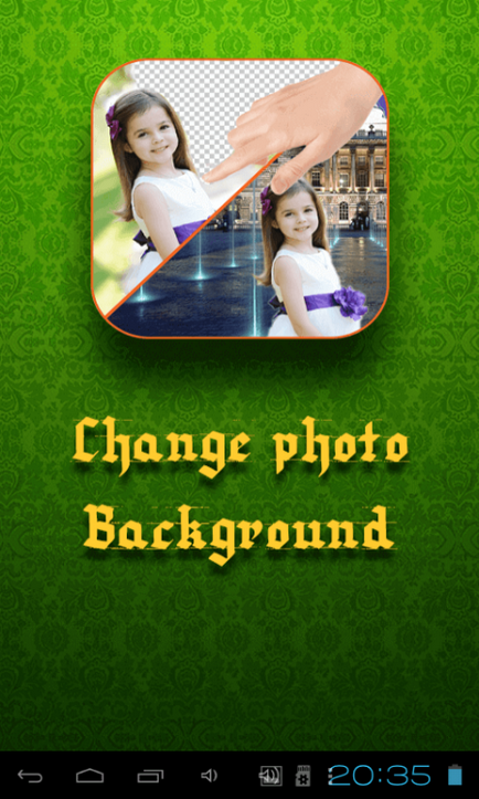 Лесен начин да промените фоновото изображение или всяка снимка