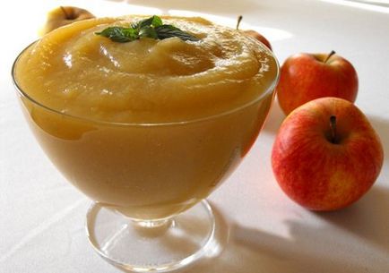 Пюре в рецепта блендер - как да се направи ябълка или картоф