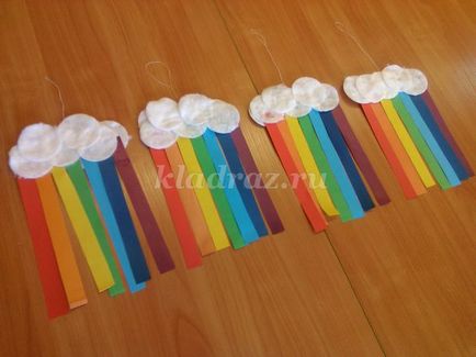 Rainbow със собствените си ръце за детска градина