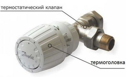 Регулатор на температурата на радиатора на потребителя отопление, термо-механични и електронни, правила за