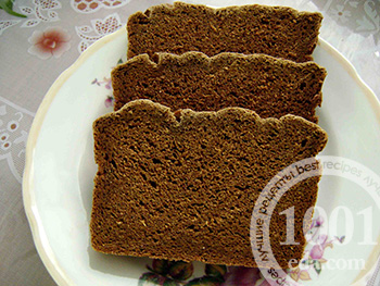 Рецепта на черен хляб - храна 1001