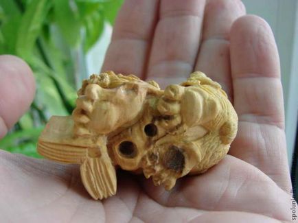 Дърворезба - нарязани netsuke - Справедливи Masters - ръчна изработка, ръчно изработени