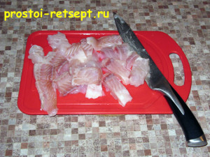 Риба с картофи на фурна, за да се готви прост!