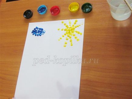 Рисуване дланите и пръстите за деца в предучилищна възраст