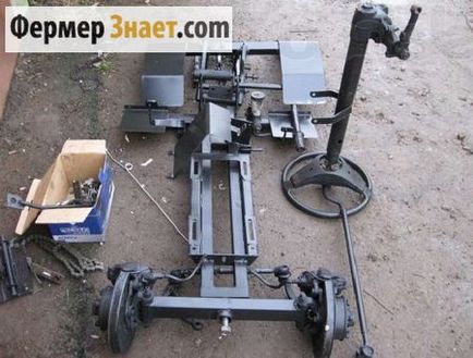 Домашно приготвени мини трактори как да се направи мини-трактор с ръцете си