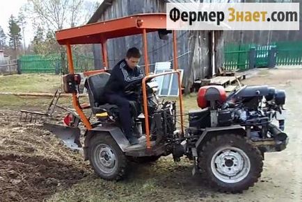 Домашно приготвени мини трактори как да се направи мини-трактор с ръцете си