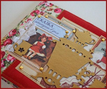 Scrapbooking албуми на пликовете с ръцете си